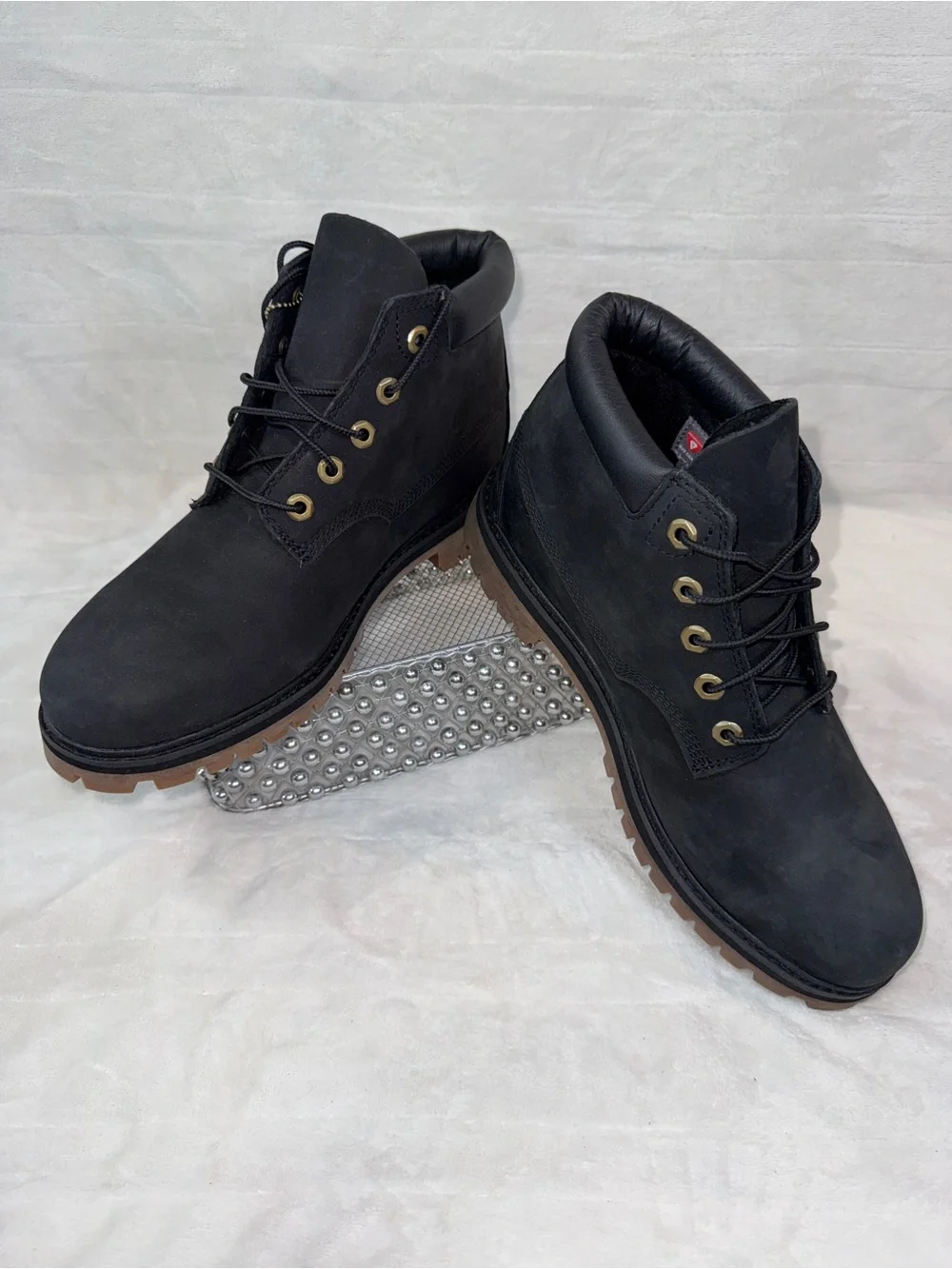 🖤 Timberland Rockaway Chukka Boots Black Nubuck Sz 10M/11.5W TB0A6F85 🥾